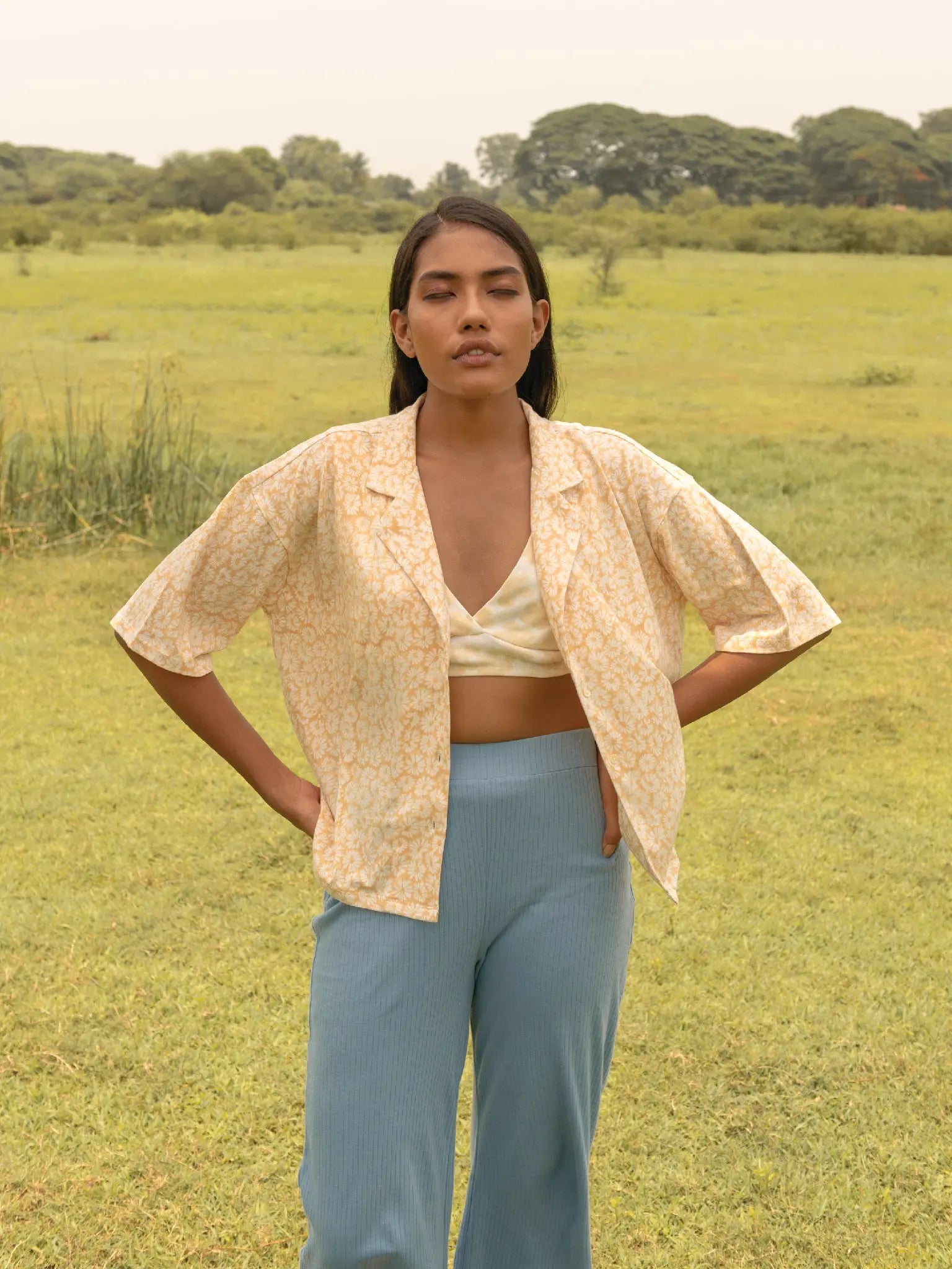 Sunshine Resort Shirt - Almond Story