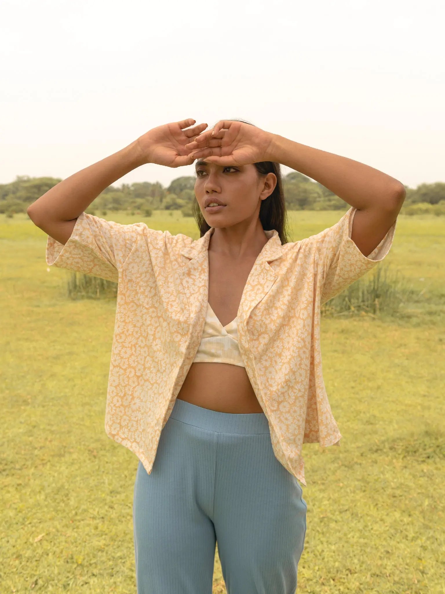 Sunshine Resort Shirt - Almond Story