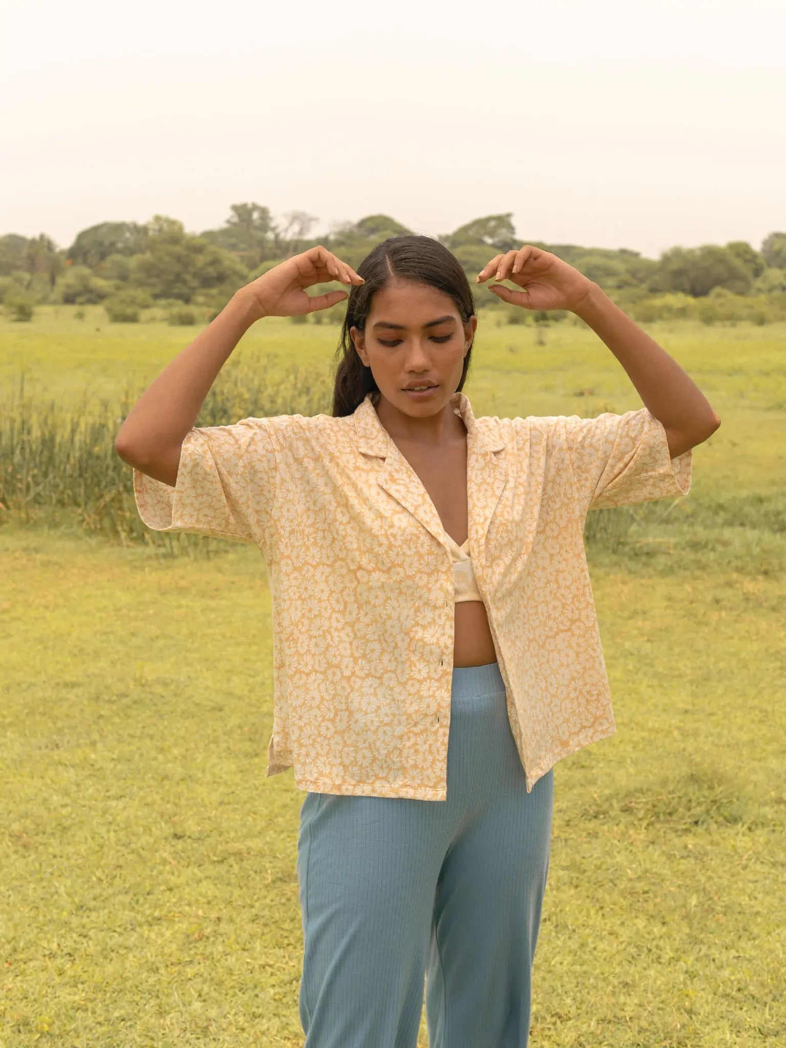 Sunshine Resort Shirt - Almond Story