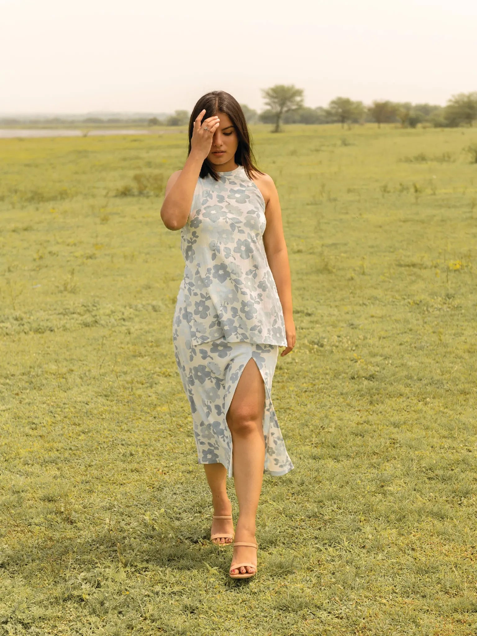 Pansy Skirt - Almond Story