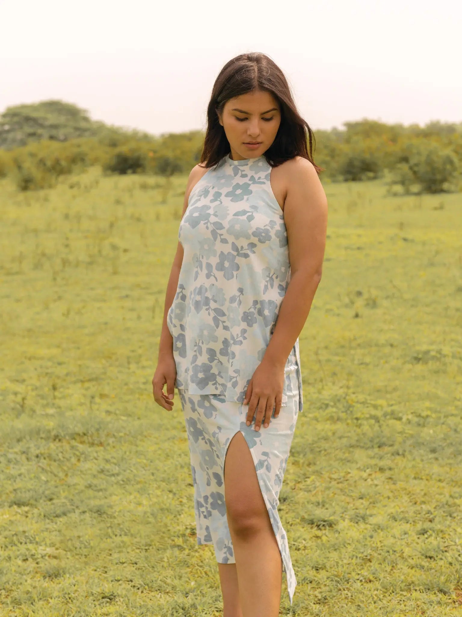 Pansy Skirt - Almond Story