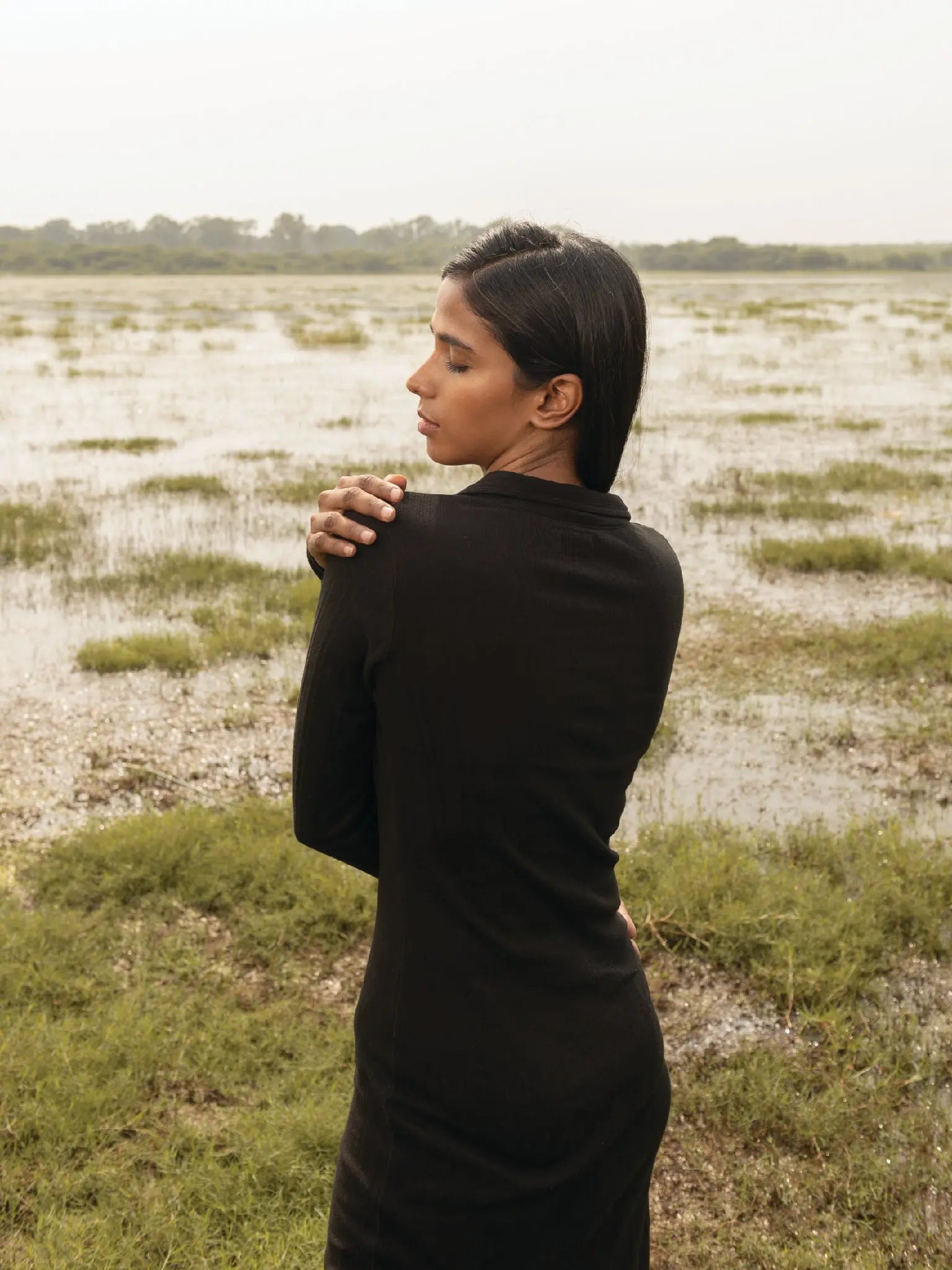 Midnight Sky Bodycon Dress - Almond Story