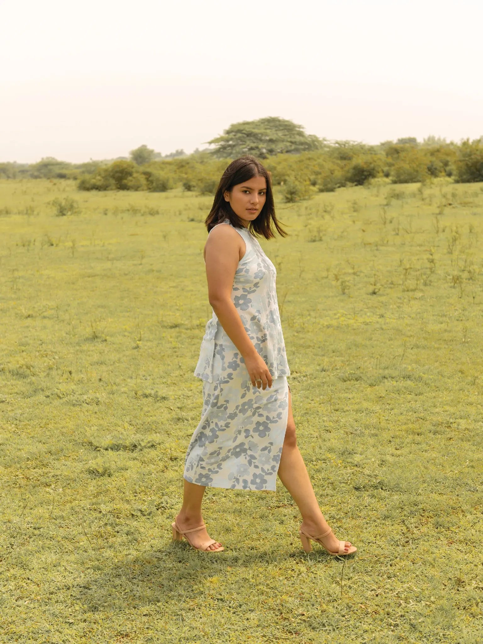 Pansy Skirt - Almond Story