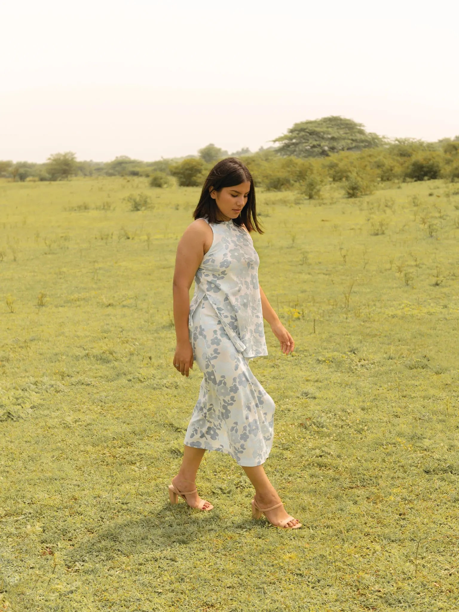 Pansy Skirt - Almond Story