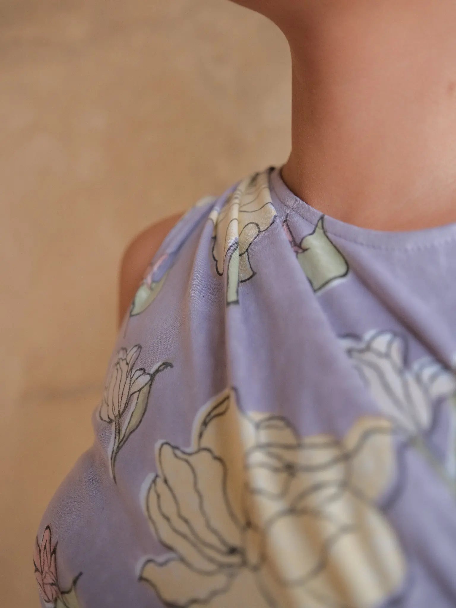 Draped Top - Almond Story